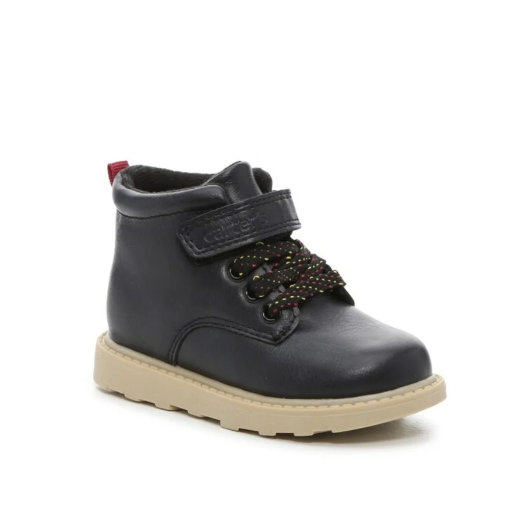 NIB Kids Toy Boot Black Carter's Size 5 Toddler